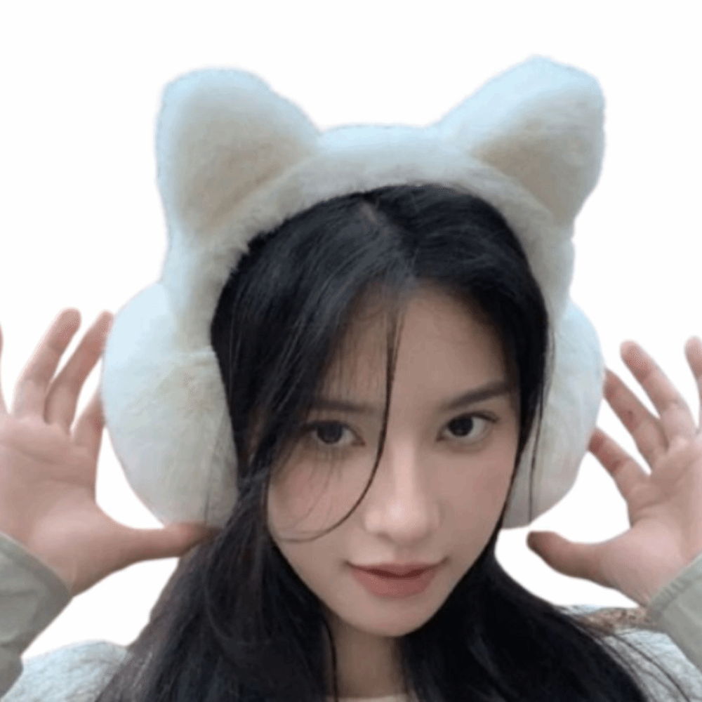 Earmuffs Foldable - 경량 접이식 고양이 귀마개 두꺼운 방풍