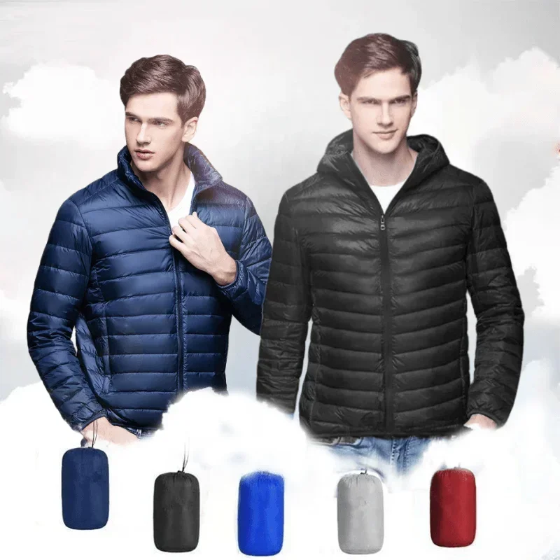 Down Jacket Packable - UETEEY 2024 가을 겨울 화이트 오리