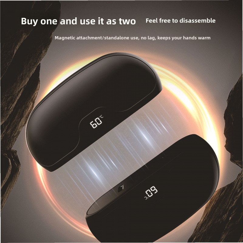 자석 손난로, USB 충전, 분리형 손난로, 디지털 온 - Hand Warmer Electric 리뷰 및 가격