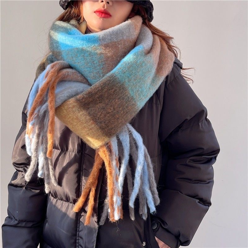2025New 겨울 두꺼운 따뜻한 스카프 여성 캐시미어 - Shawl Wrap Winter 리뷰 및 가격