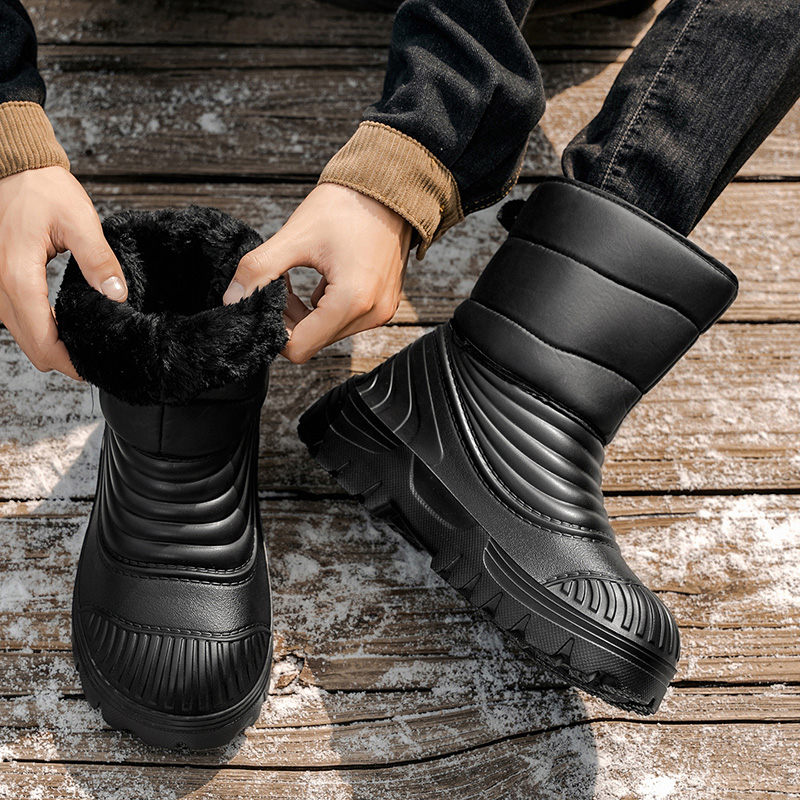 새로운 남성용 겨울 스노우 부츠 두꺼운 방수 방풍 따뜻 - Waterproof Winter Boot 리뷰 및 가격