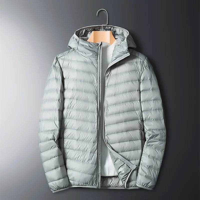 UETEEY 2024 가을 겨울 화이트 오리 자켓 남자 - Down Jacket Packable 리뷰 및 가격