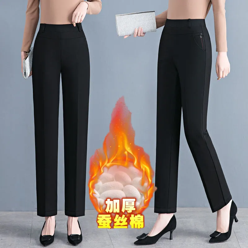 스트레이트 레그 팬츠 여성 가을/겨울 2022New W - Corduroy Pant Warm 리뷰 및 가격