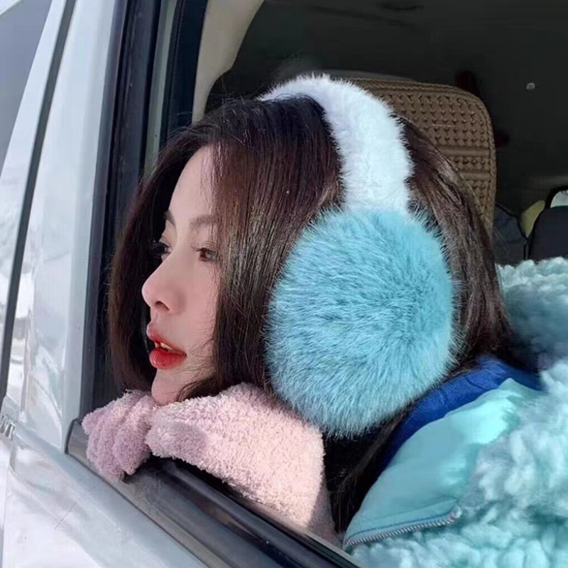 단색 부드러운 플러시 이어 워머, 따뜻한 귀마개, 패션 - Earmuffs Foldable 리뷰 및 가격