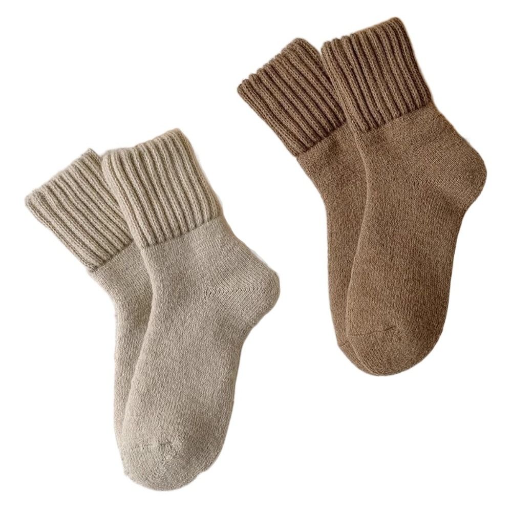 창의적인 단색 두꺼운 양모 양말 편안한 초두꺼운 겨울  - Thermal Sock Wool 리뷰 및 가격