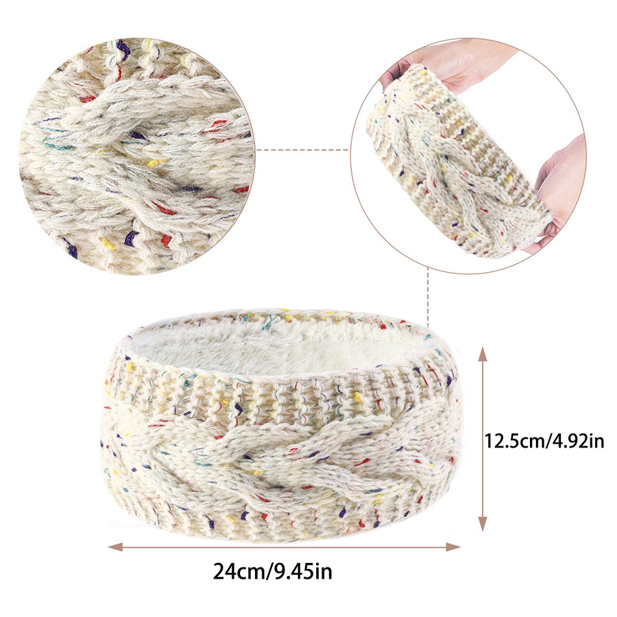 SSUNTAK 여성 겨울 니트 헤어밴드 플리스 안감 트 - Fleece Ear Warmer Band 리뷰 및 가격