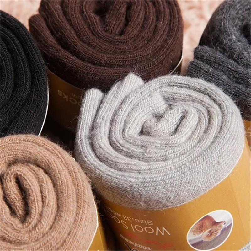 4 짝/몫 남성 겨울 슈퍼 두꺼운 열 양말 양모 남성  - Thermal Sock Wool 리뷰 및 가격