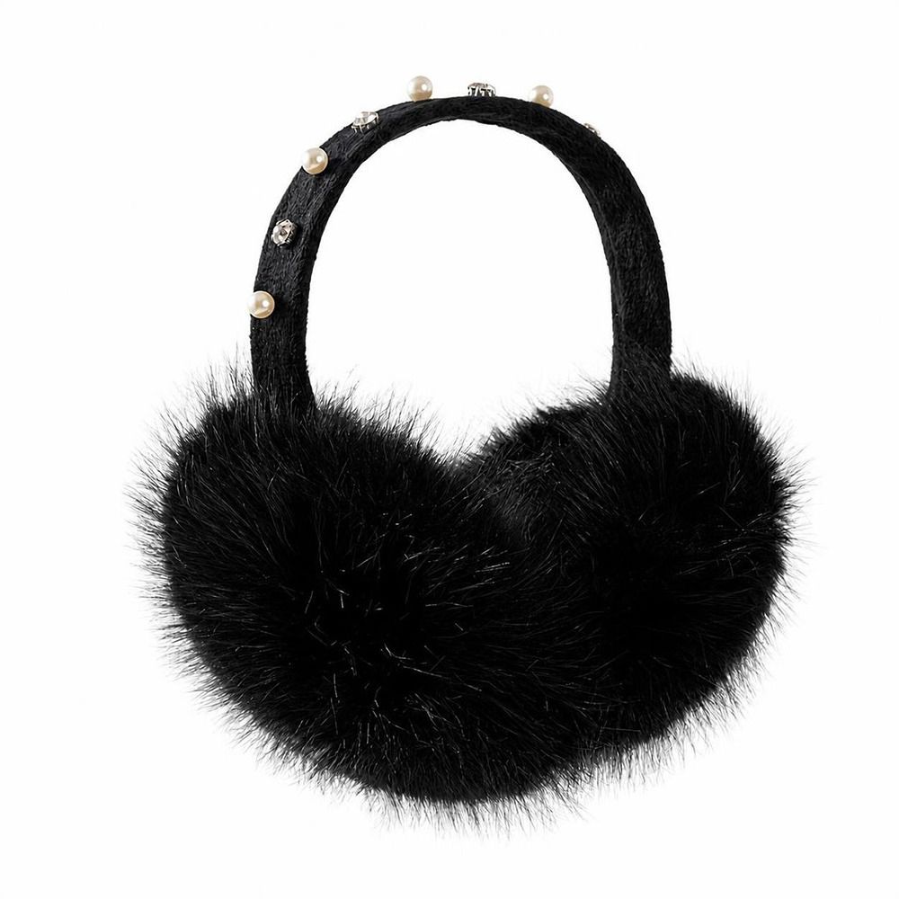 새로운 인조 퍼 이어머프 부드럽고 접이식 이어워머 헤드 - Earmuffs Foldable 리뷰 및 가격