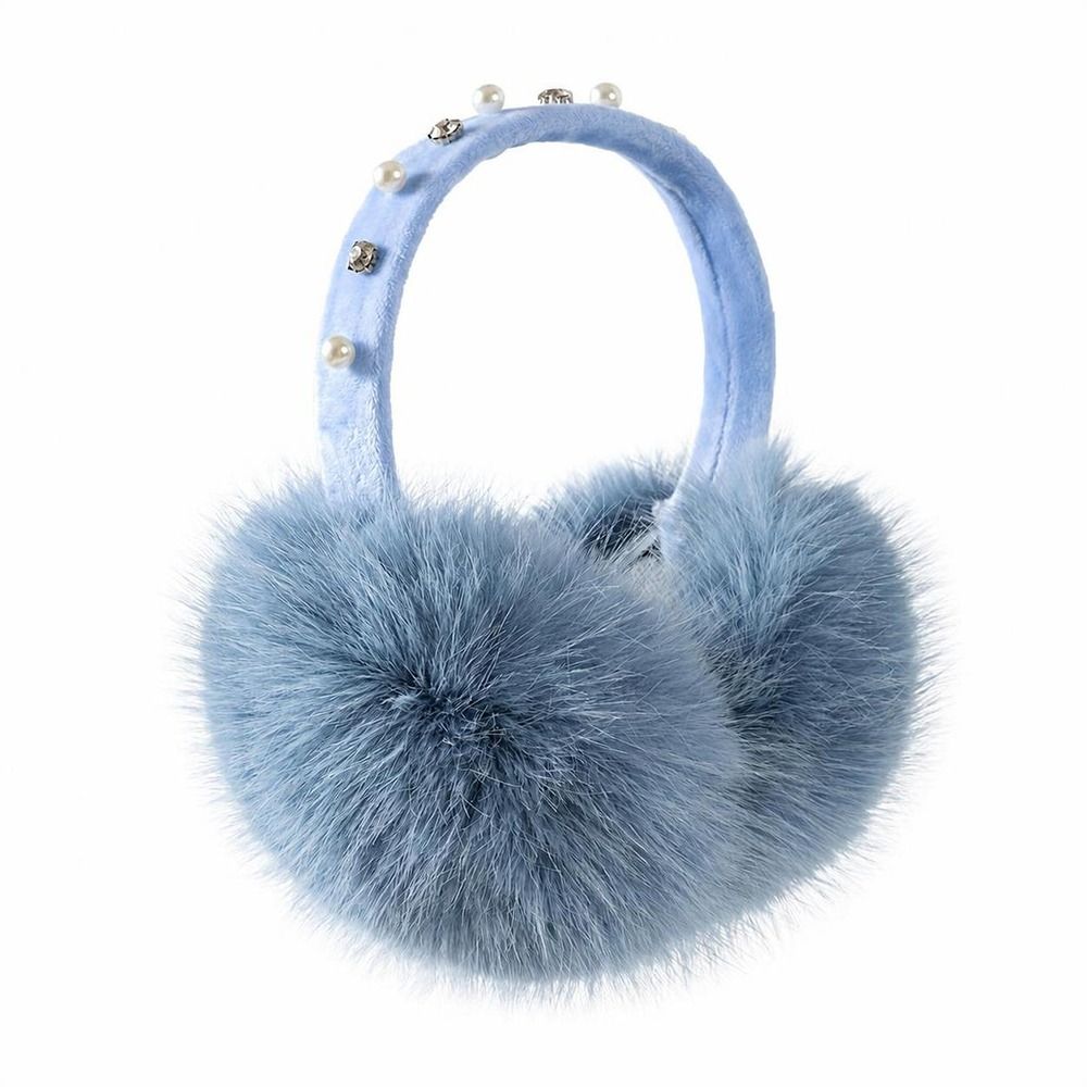 새로운 인조 퍼 이어머프 부드럽고 접이식 이어워머 헤드 - Earmuffs Foldable 리뷰 및 가격
