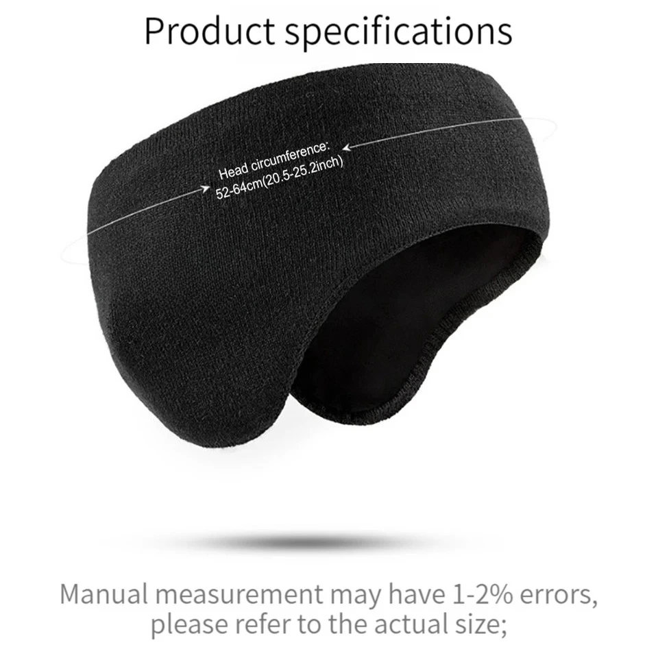 겨울용 따뜻한 귀마개 여성 남성용 패션 플리스 이어 헤 - Fleece Ear Warmer Band 리뷰 및 가격