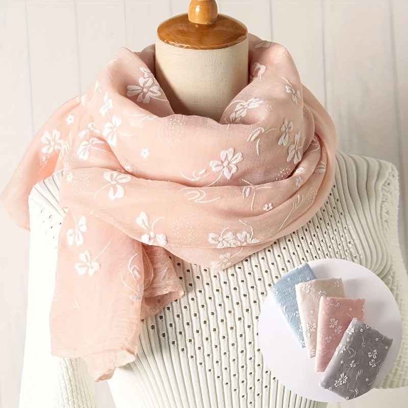 2023 스페인 브랜드 봄 여성 스카프, 부드럽고 얇은 - Shawl Wrap Winter 리뷰 및 가격