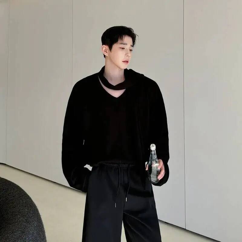 V 아방가르드 남성용 칼라 후디 스카프 하이브리드 컷아 - Wool Scarf Men 리뷰 및 가격