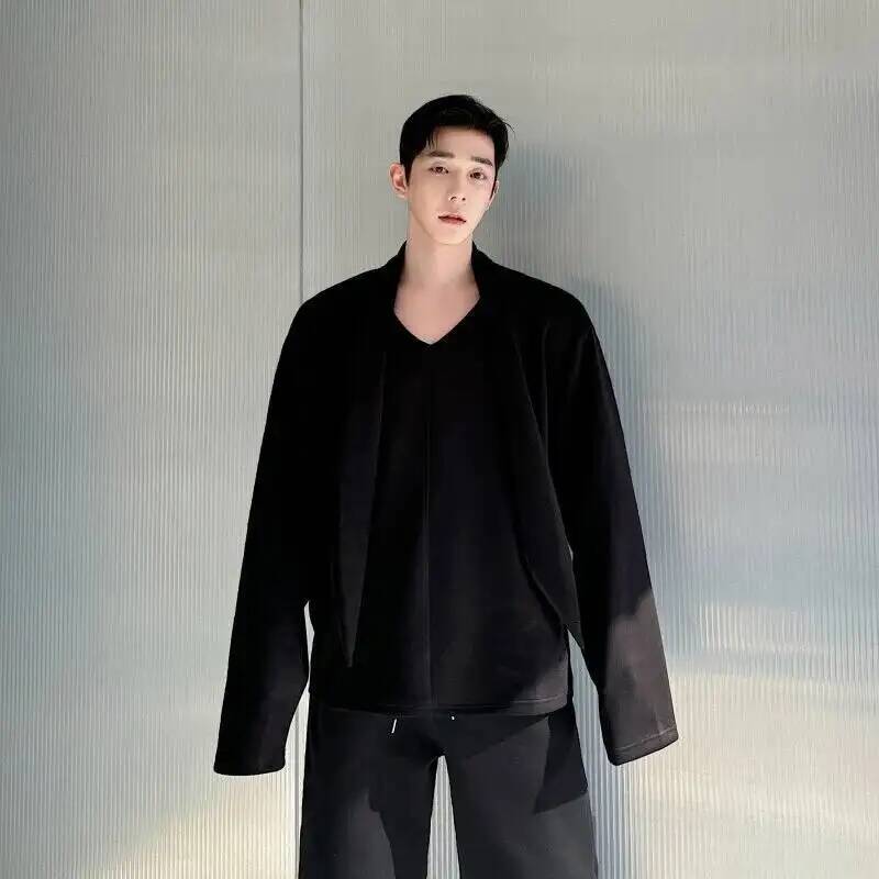 V 아방가르드 남성용 칼라 후디 스카프 하이브리드 컷아 - Wool Scarf Men 리뷰 및 가격