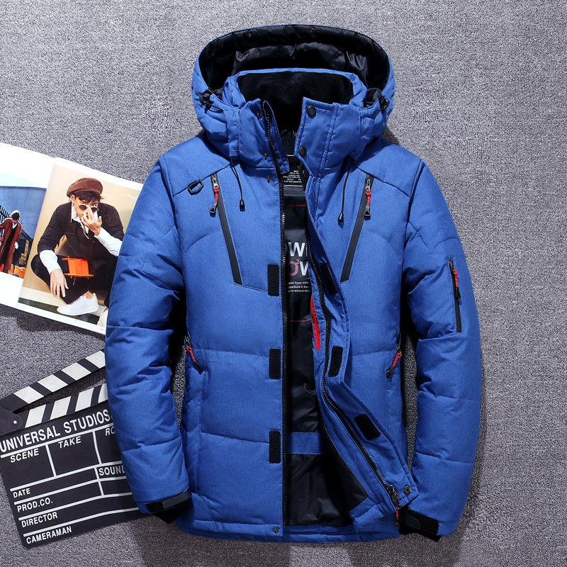 -20도 겨울 의류 남성, 흰색 오리 거위 깃털 코트  - Down Jacket Packable 리뷰 및 가격